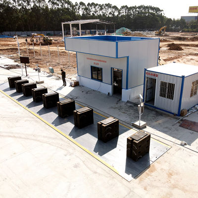 Uのビーム構造50のトン3x15m OIMLデジタルの橋ばかり